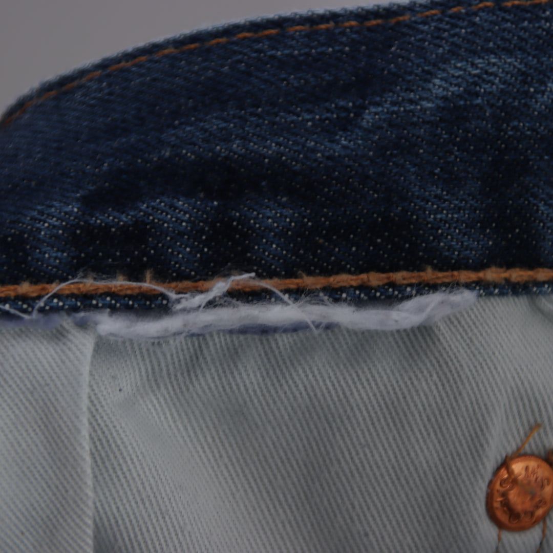 Levi's 501 regular fit W33 jeans in denim unisex