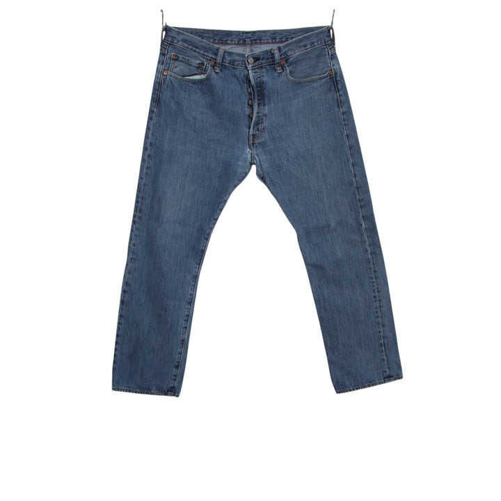 Levi's 501 regular fit W34 L30 jeans in denim da uomo
