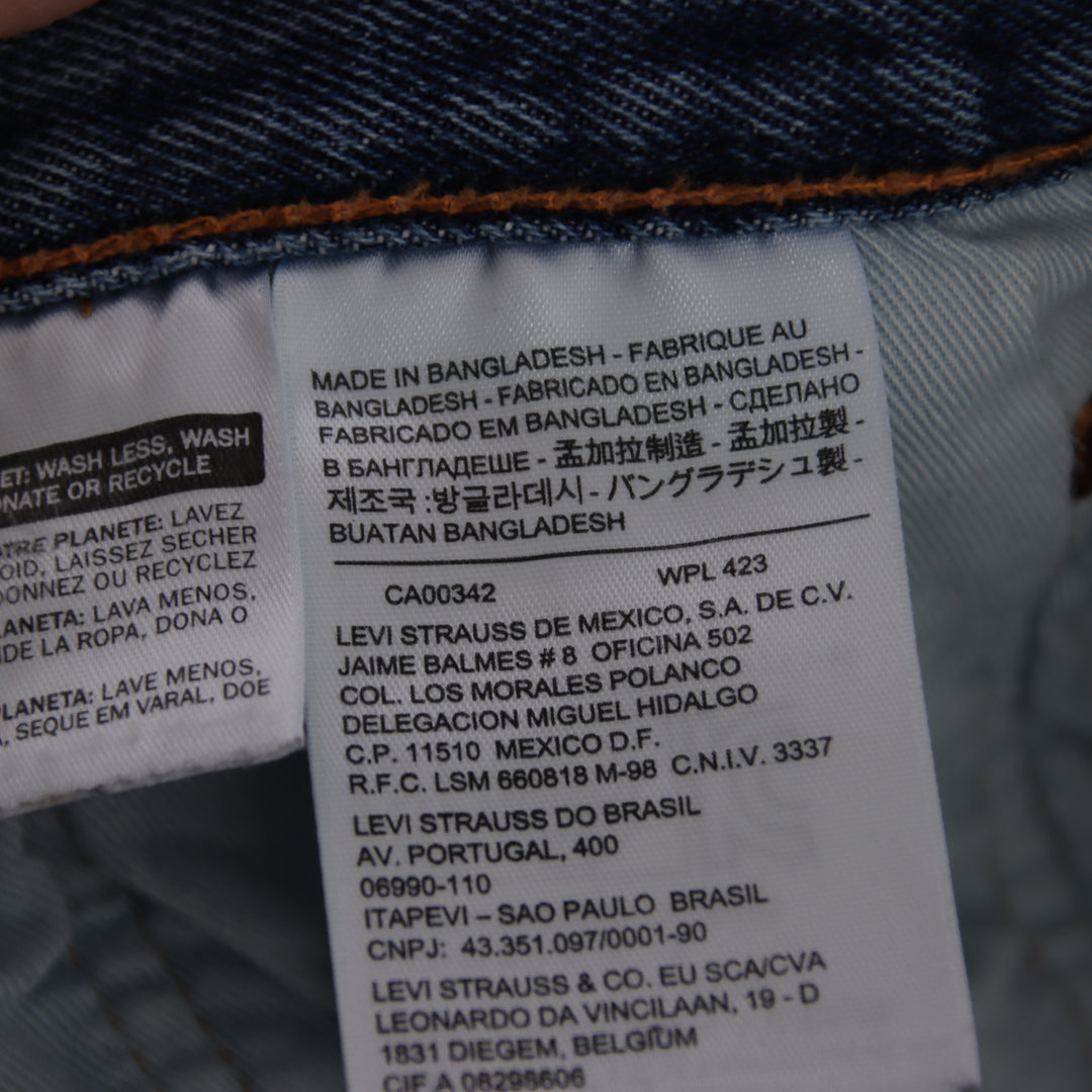 Levi's 501 regular fit W34 L30 jeans in denim da uomo