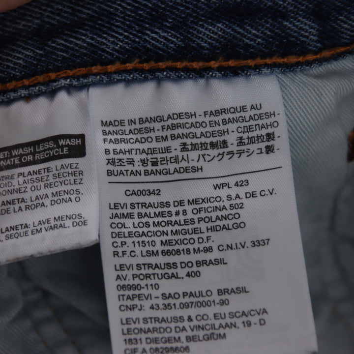 Levi's 501 regular fit W34 L30 jeans in denim da uomo