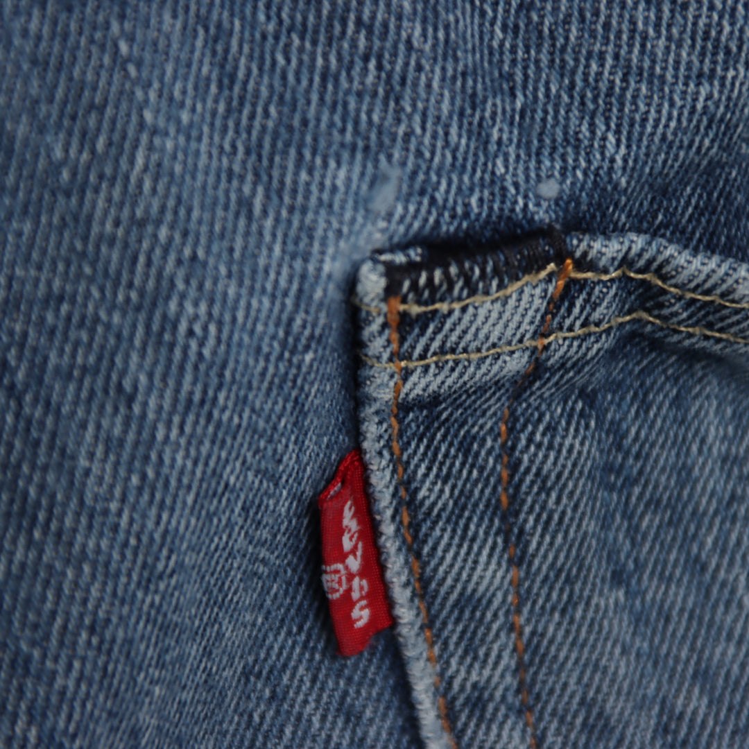 Levi's 501 regular fit W34 L30 jeans in denim da uomo