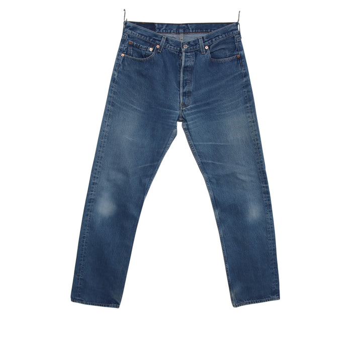 Levi's 501 regular fit W34 L34 jeans vintage in denim da uomo