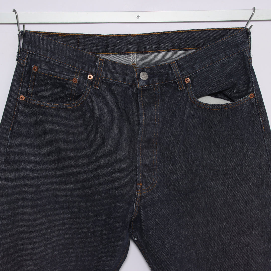 Levi's 501 regular fit W34 L34 jeans vintage in denim da uomo