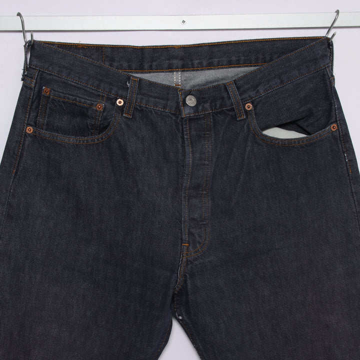 Levi's 501 regular fit W34 L34 jeans vintage in denim da uomo