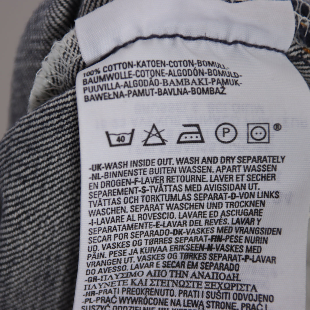 Levi's 501 regular fit W34 L34 jeans vintage in denim da uomo