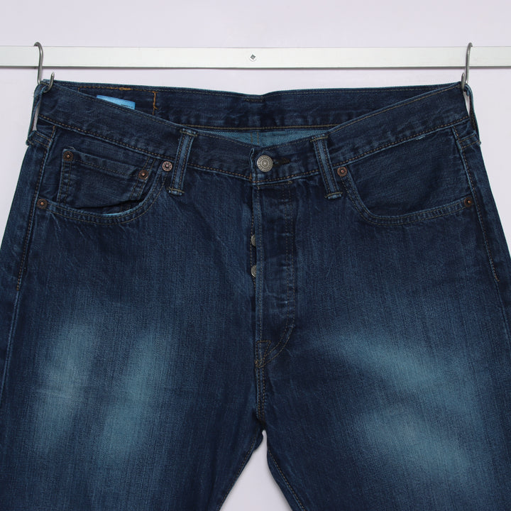 Levi's 501 regular fit W34 L36 jeans in denim da uomo