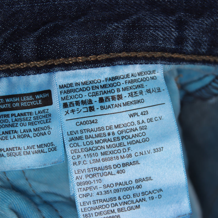 Levi's 501 regular fit W34 L36 jeans in denim da uomo