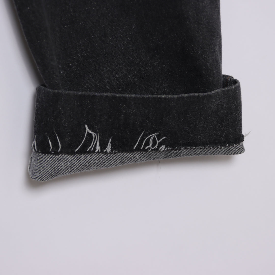 Levi's 501 regular fit W34 L36 jeans in denim grigio da uomo made in USA