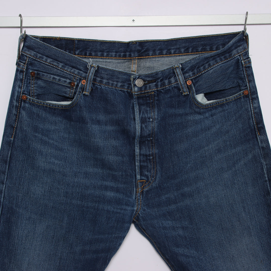 Levi's 501 regular fit W36 L30 jeans in denim da uomo