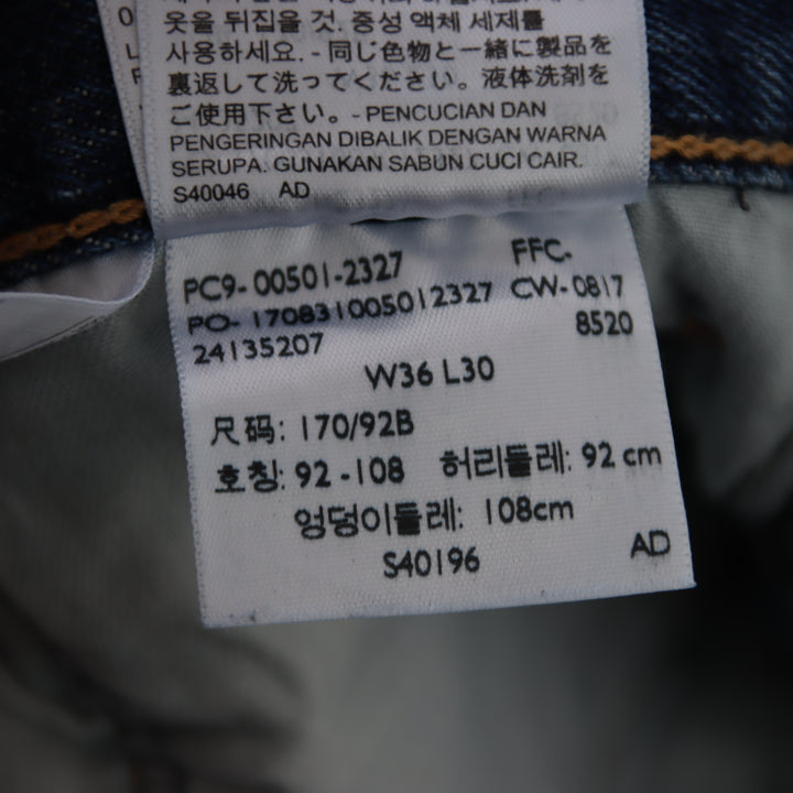 Levi's 501 regular fit W36 L30 jeans in denim da uomo