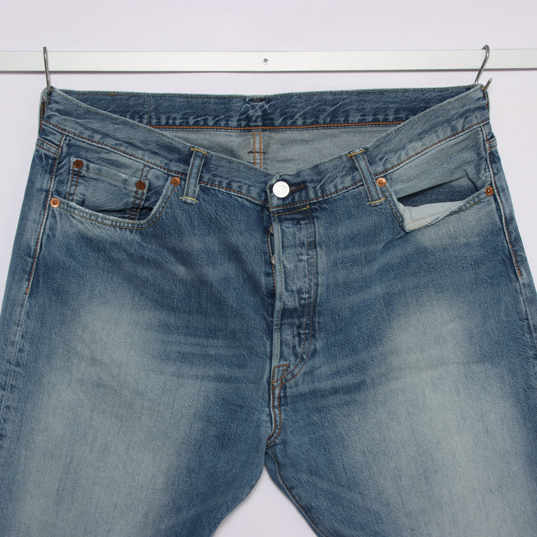 Levi's 501 regular fit W36 L30 jeans in denim da uomo