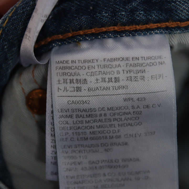 Levi's 501 regular fit W36 L30 jeans in denim da uomo