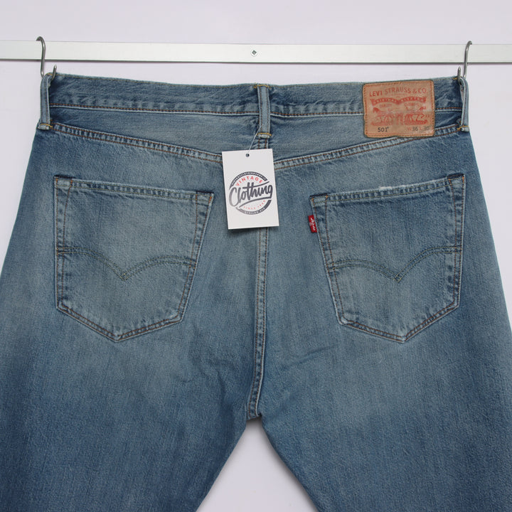 Levi's 501 regular fit W36 L30 jeans in denim da uomo