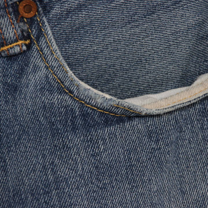 Levi's 501 regular fit W36 L34 jeans in denim da uomo