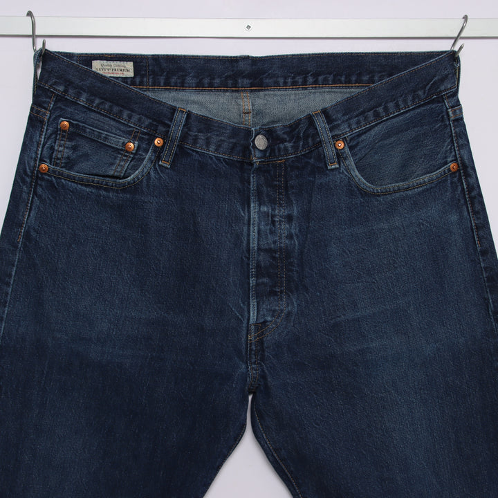 Levi's 501 regular fit W36 L36 jeans in denim da uomo