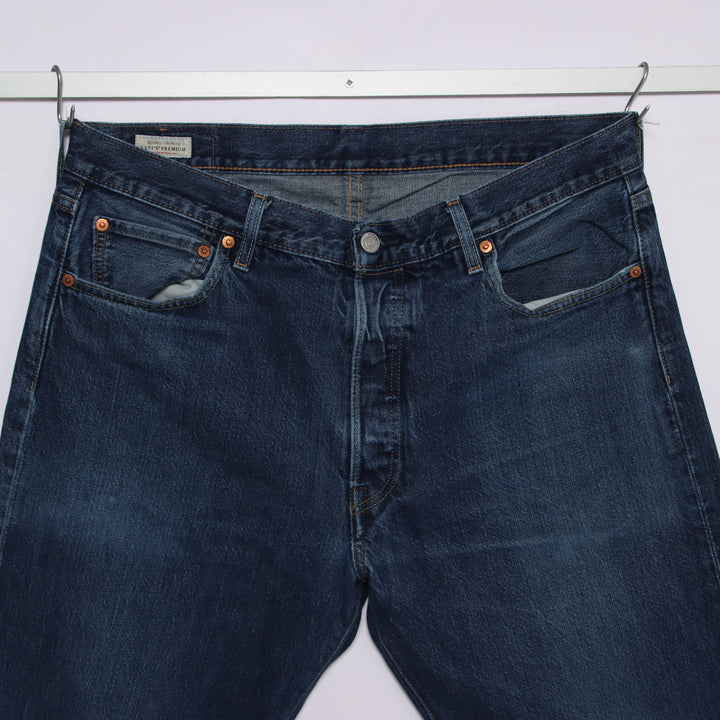 Levi's 501 regular fit W36 L36 jeans in denim da uomo