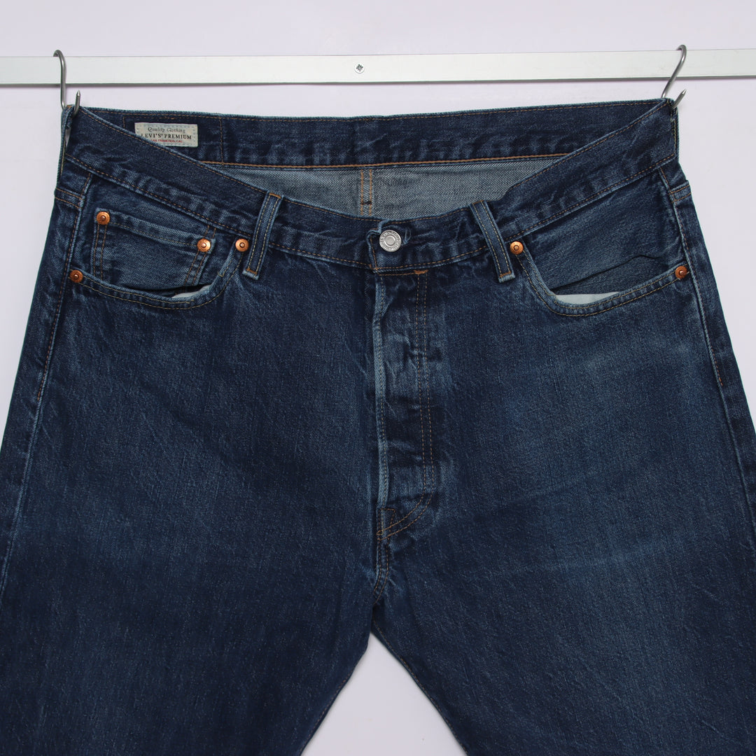 Levi's 501 regular fit W36 L36 jeans in denim da uomo