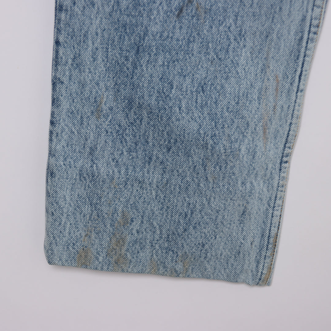 Levi's 501 regular fit W36 L36 jeans vintage in denim da uomo