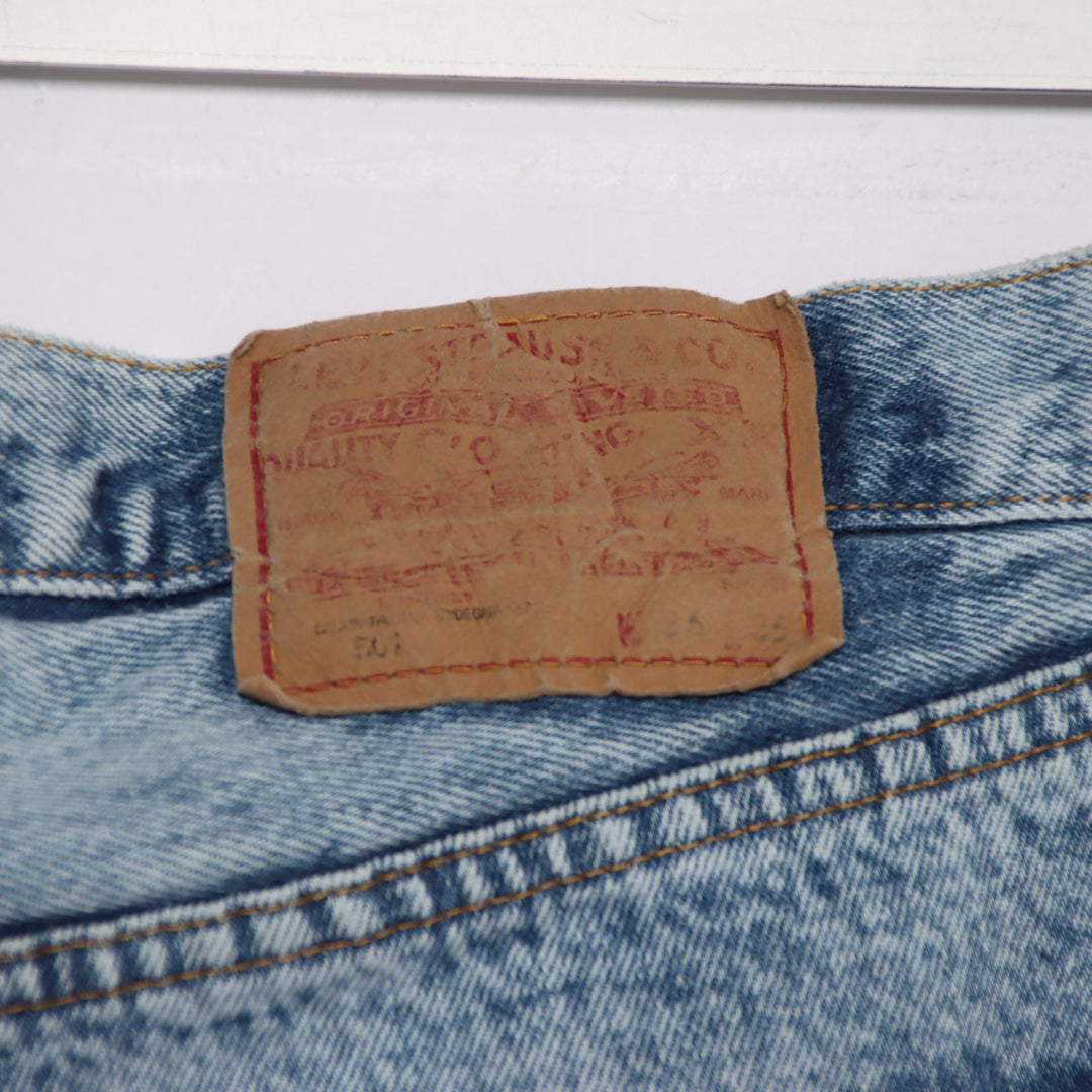 Levi's 501 regular fit W36 L36 jeans vintage in denim da uomo