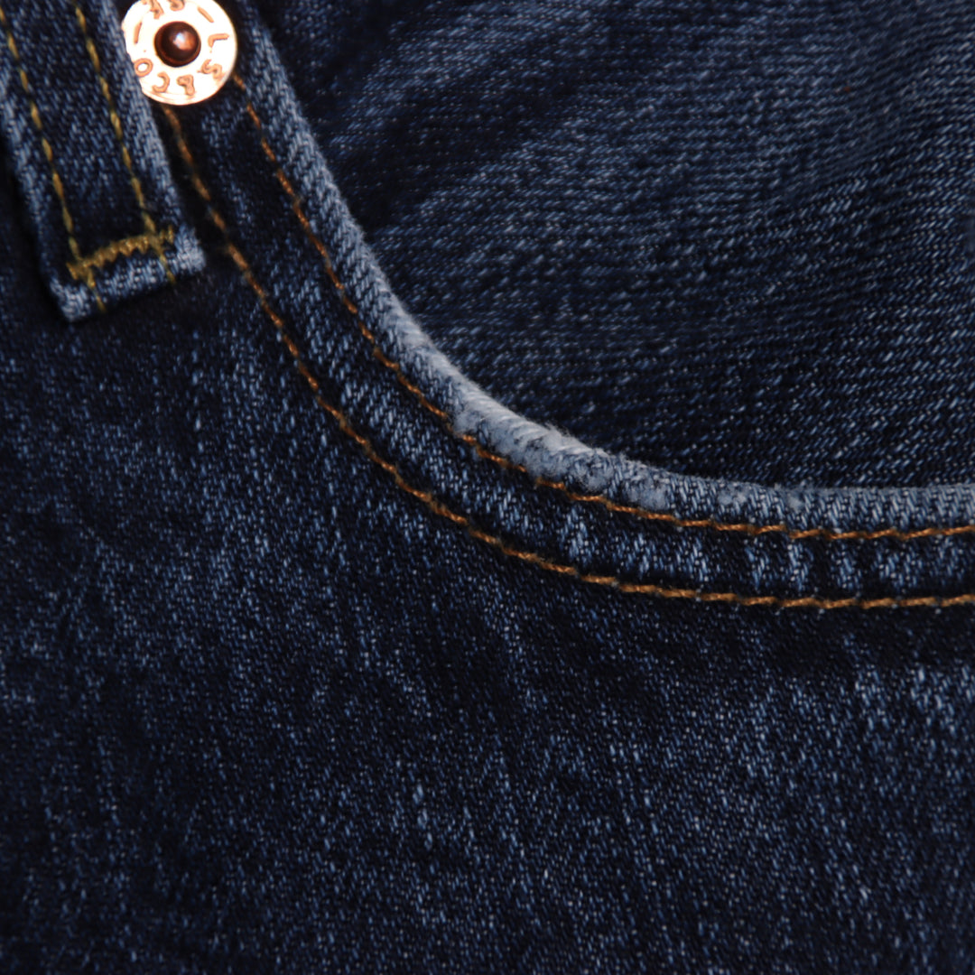 Levi's 501 regular fit W38 L34 jeans vintage in denim da uomo