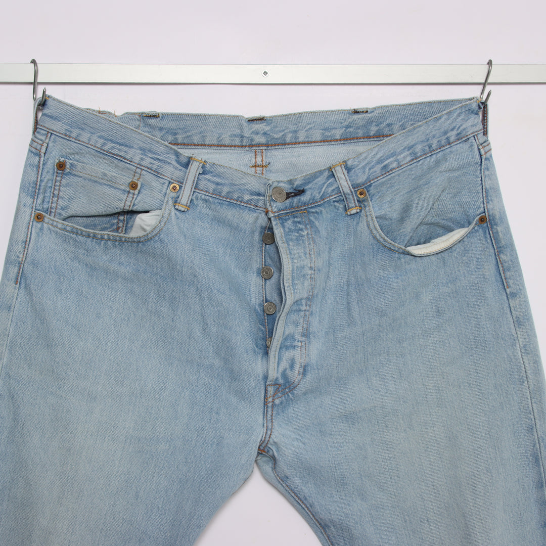 Levi's 501 regular fit W40 jeans in denim da uomo