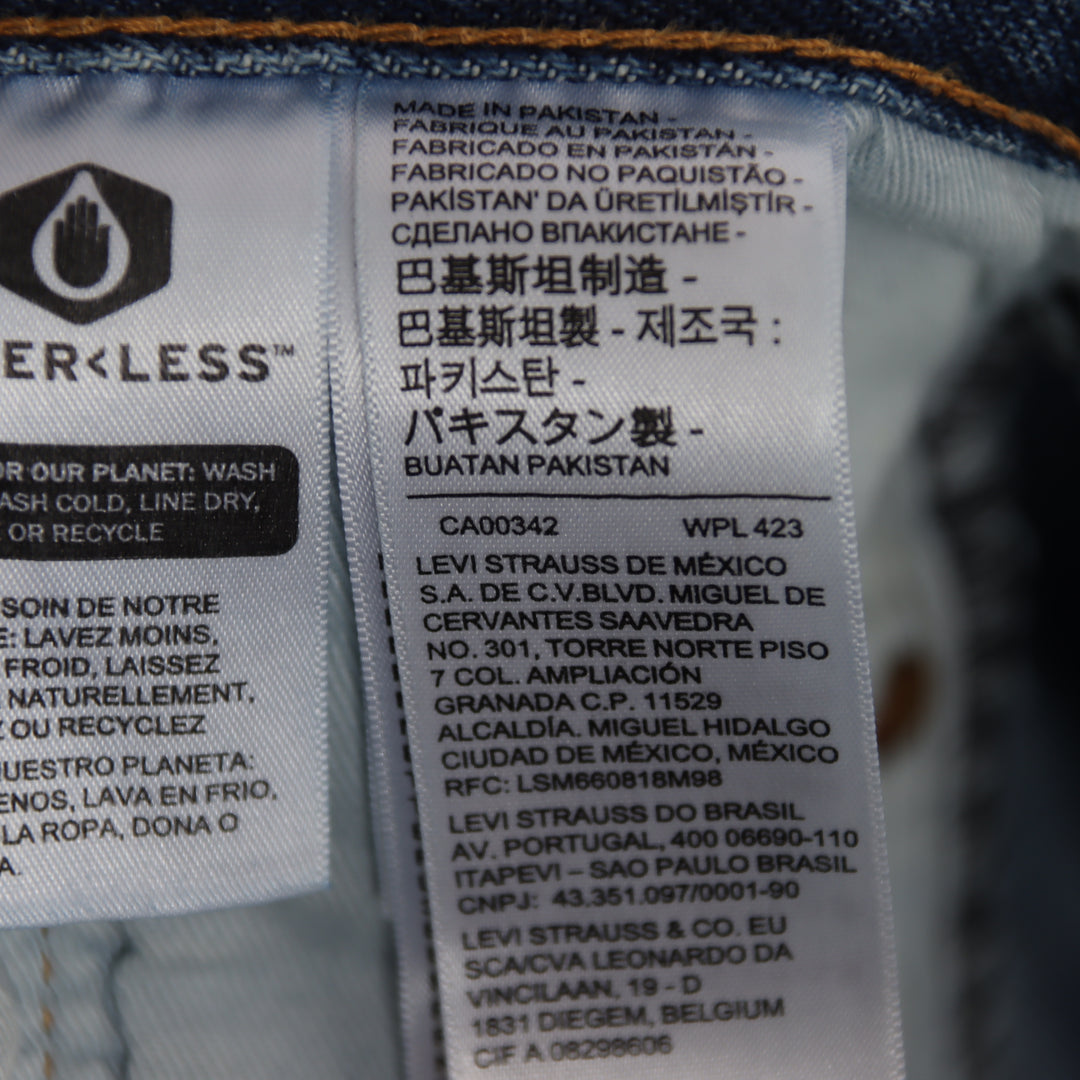 Levi's 501 regular fit W42 L34 jeans in denim da uomo