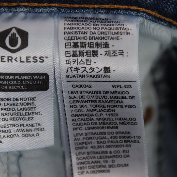 Levi's 501 regular fit W42 L34 jeans in denim da uomo