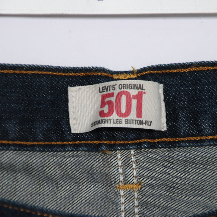 Levi's 501 regular fit W42 L34 jeans vintage in denim da uomo