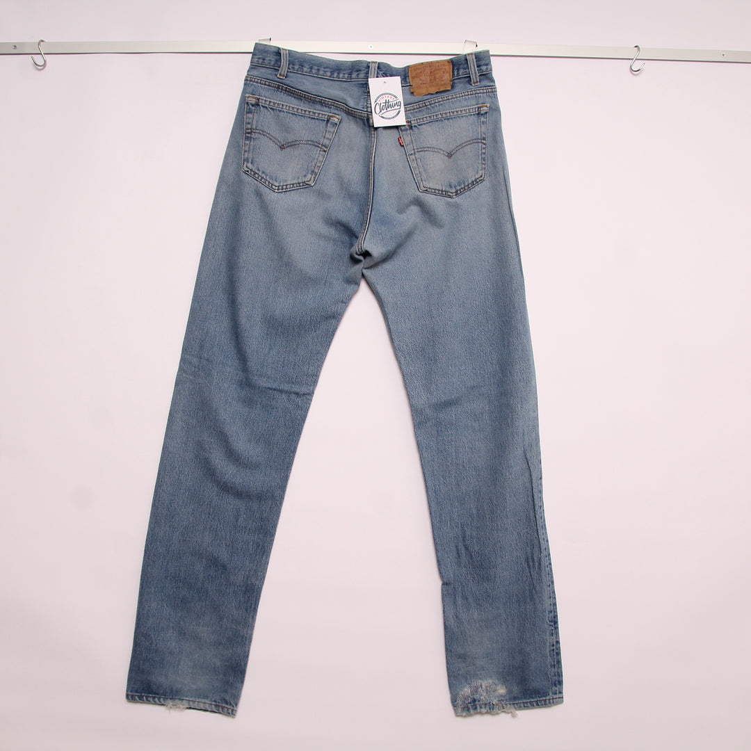 Levi's 501xx Jeans Vintage Denim W36 L40 Uomo Made in USA