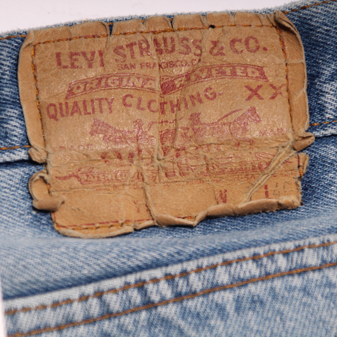 Levi's 501xx Jeans Vintage Denim W36 L40 Uomo Made in USA