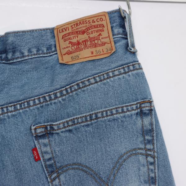 Levi's 505 jeans denim W36 L34 uomo