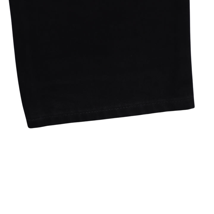 Levi's 505 standard fit W27 L32 jeans vintage in denim nero da donna deadstock w/tags
