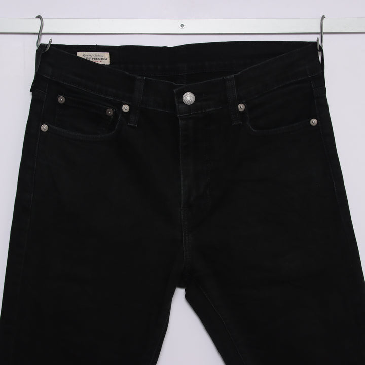 Levi's 510 slim fit W30 L32 jeans vintage in denim nero unisex