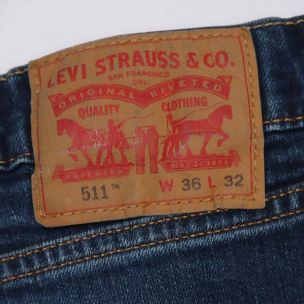 Levi's 511 Stretch jeans denim W36 L32 uomo