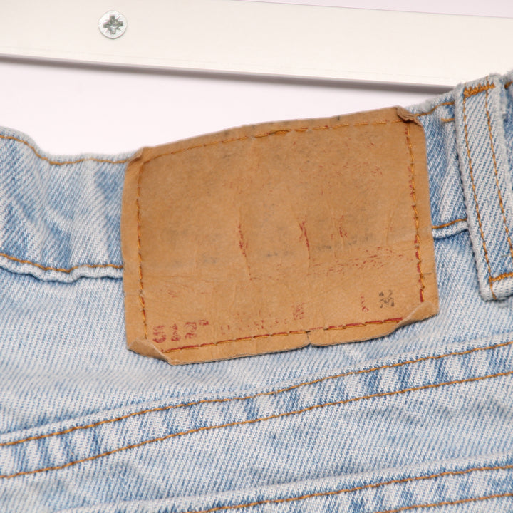 Levi's 512 Jeans Denim Taglia M Uomo Made in USA