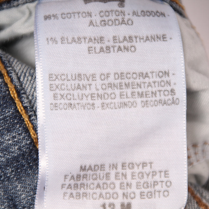 Levi's 515 Bootcut Jeans Denim Taglia 12M Donna