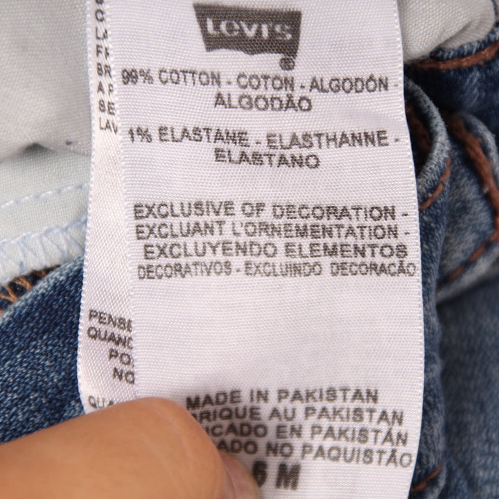 Levi's 515 Bootcut Jeans Denim Taglia 6M Donna