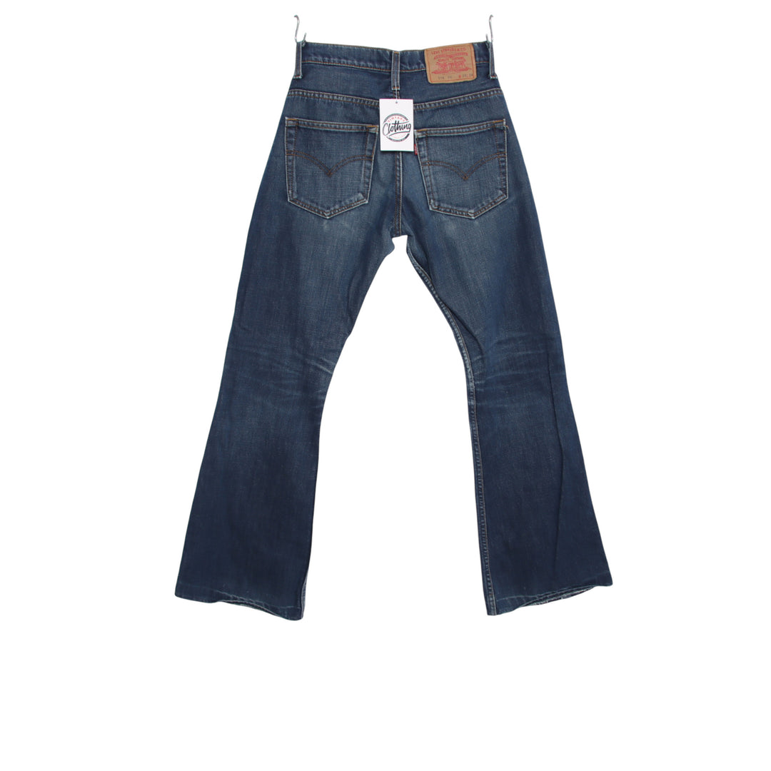 Levi's 516 flare bootcut W28 L34 jeans vintage in denim da donna