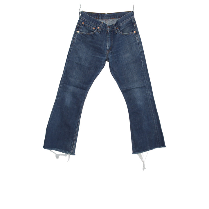 Levi's 516 flare bootcut W28 L34 jeans vintage in denim da donna