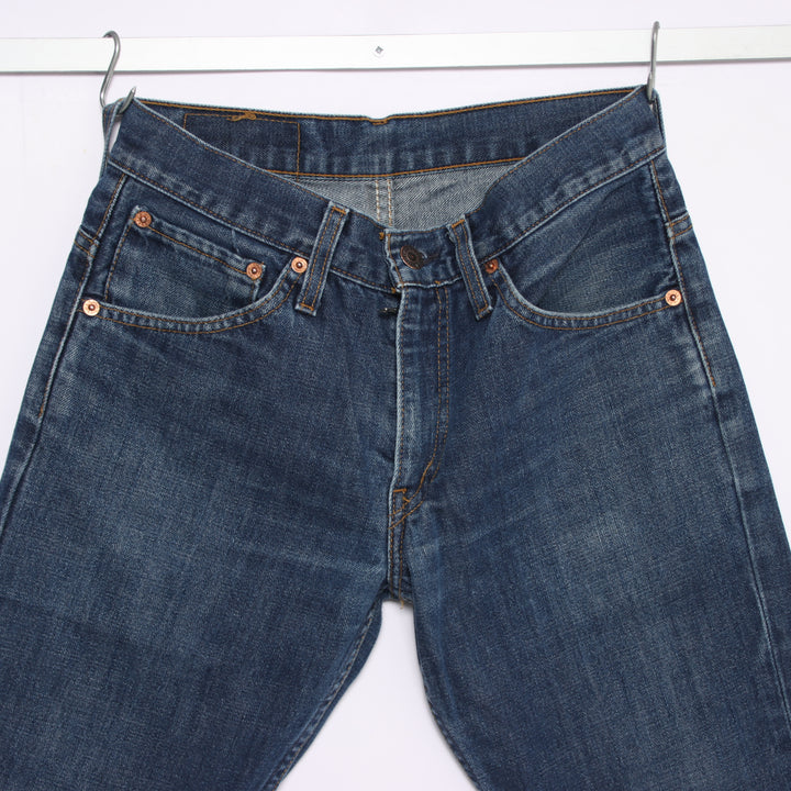 Levi's 516 flare bootcut W28 L34 jeans vintage in denim da donna