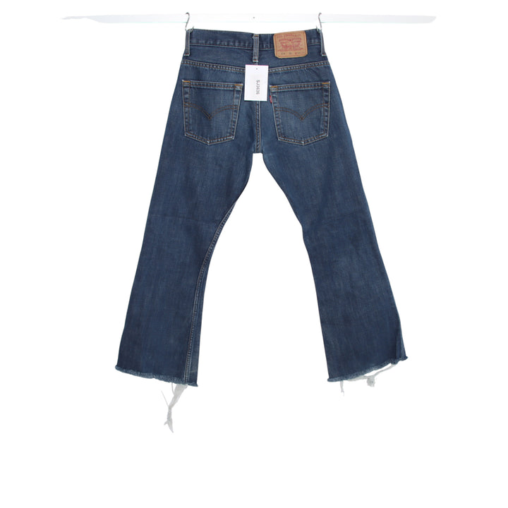 Levi's 516 flare bootcut W28 L34 jeans vintage in denim da donna