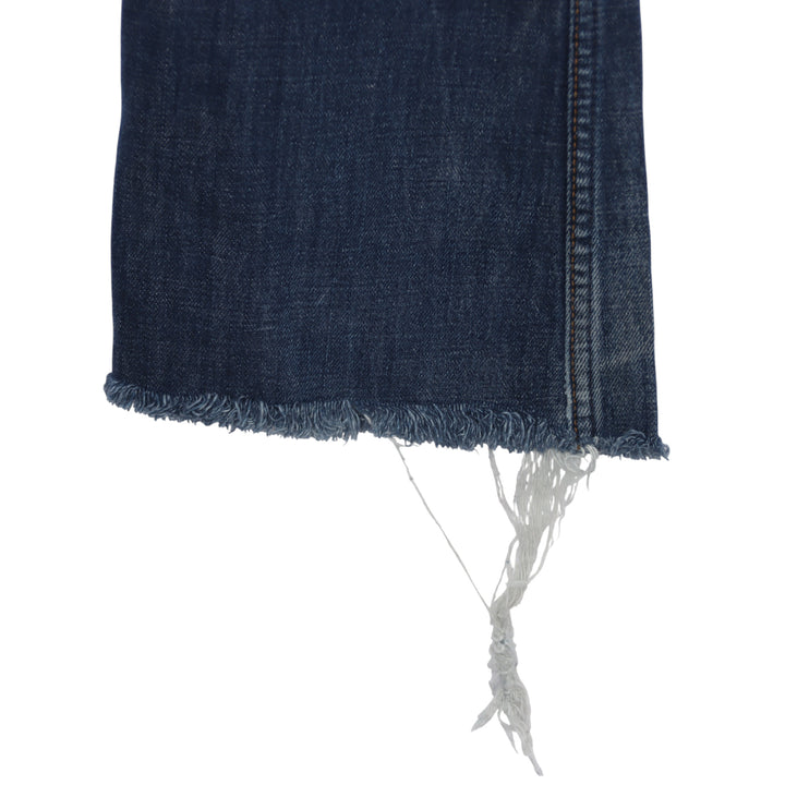 Levi's 516 flare bootcut W28 L34 jeans vintage in denim da donna