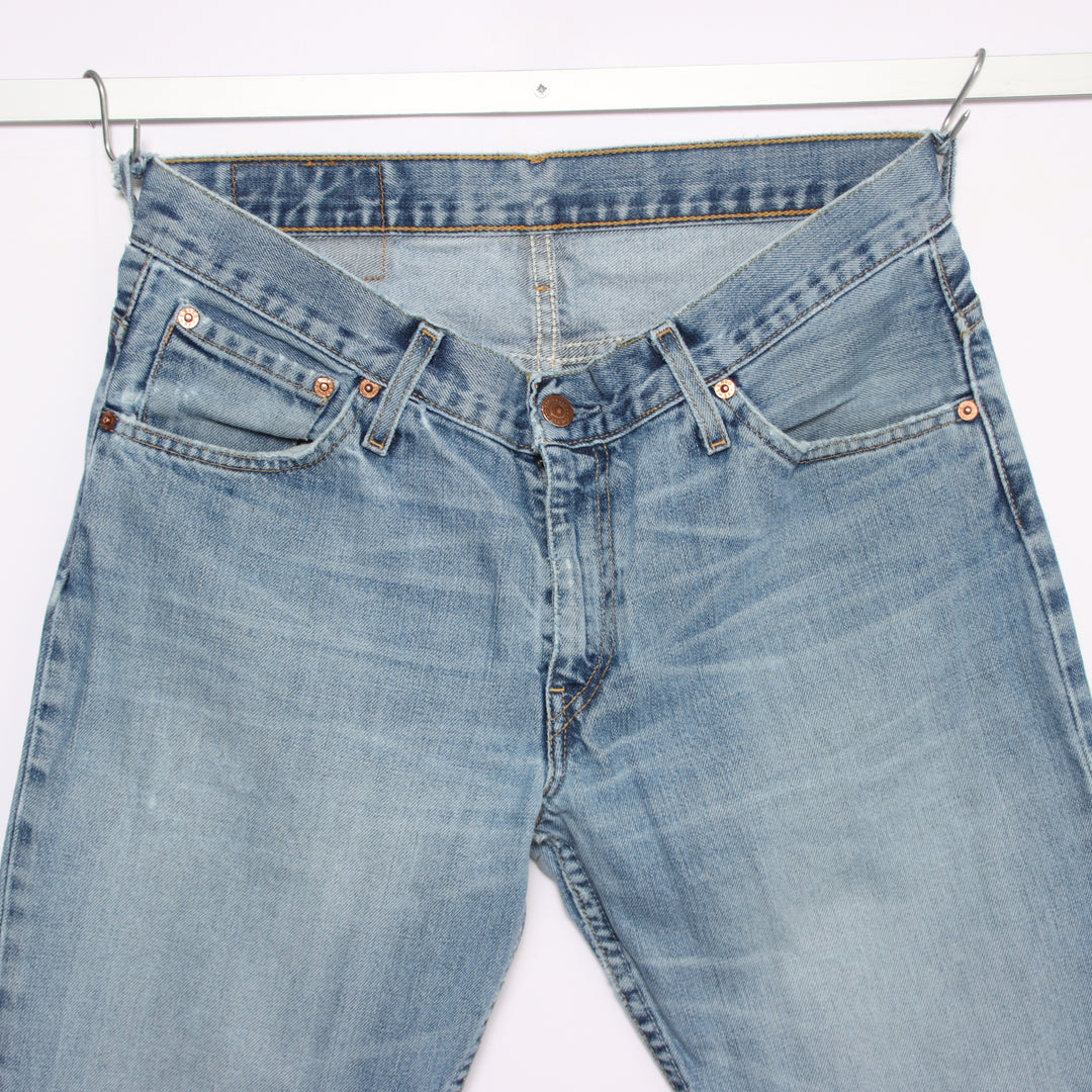 Levi's 516 flare bootcut W32 L32 jeans vintage in denim unisex