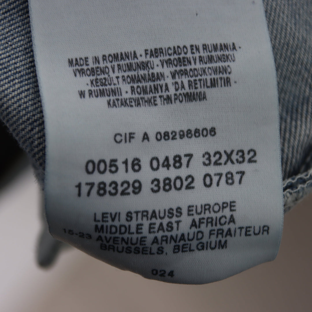 Levi's 516 flare bootcut W32 L32 jeans vintage in denim unisex