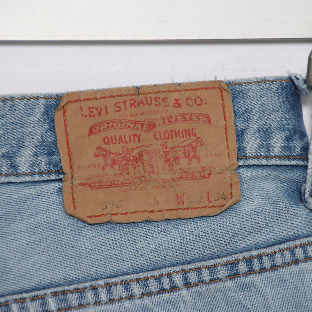Levi's 516 flare bootcut W32 L34 jeans vintage in denim unisex