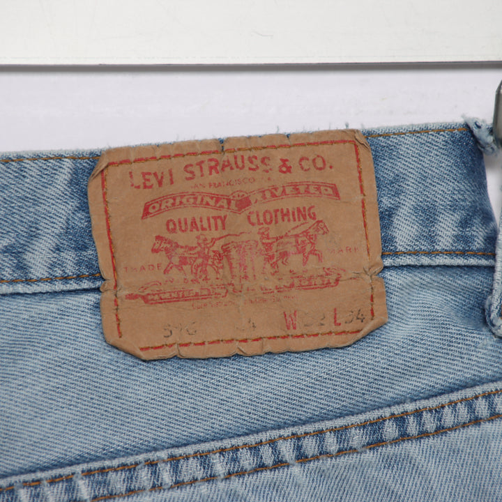 Levi's 516 flare bootcut W32 L34 jeans vintage in denim unisex