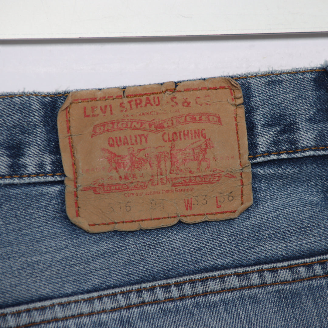 Levi's 516 flare bootcut W33 L36 jeans vintage in denim unisex