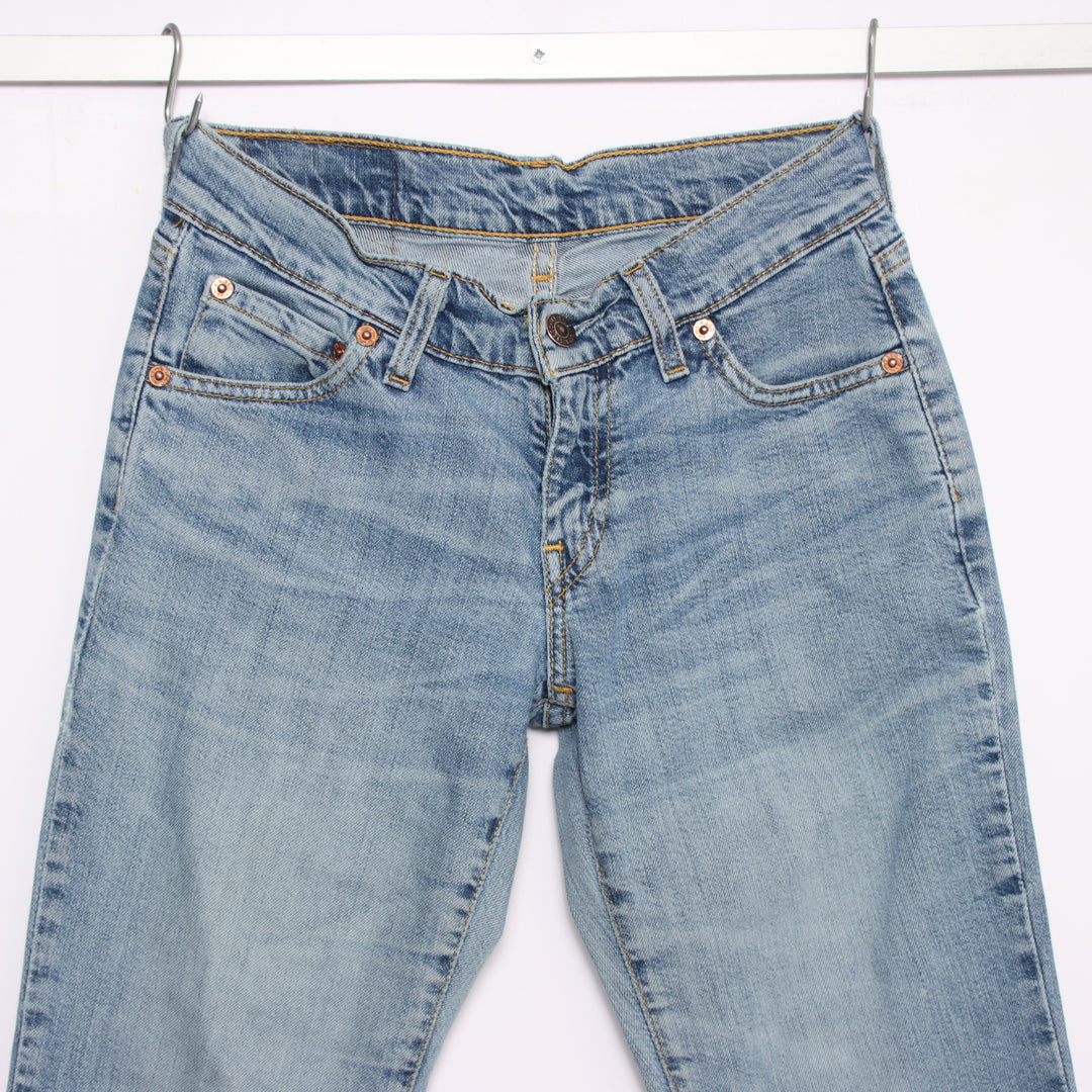 Levi's 544 flare bootcut W25 L32 jeans vintage in denim da donna