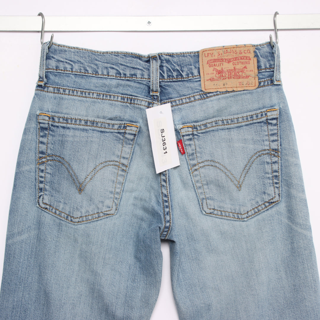 Levi's 544 flare bootcut W25 L32 jeans vintage in denim da donna