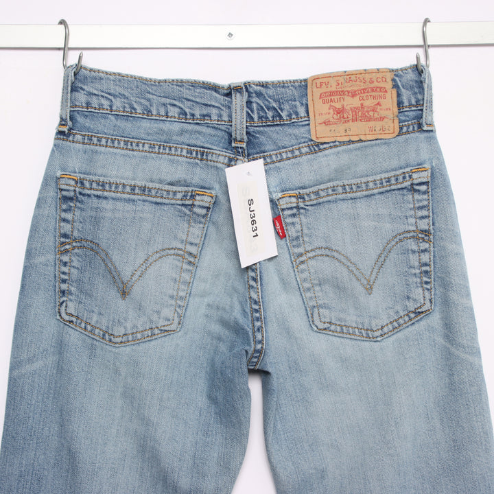 Levi's 544 flare bootcut W25 L32 jeans vintage in denim da donna